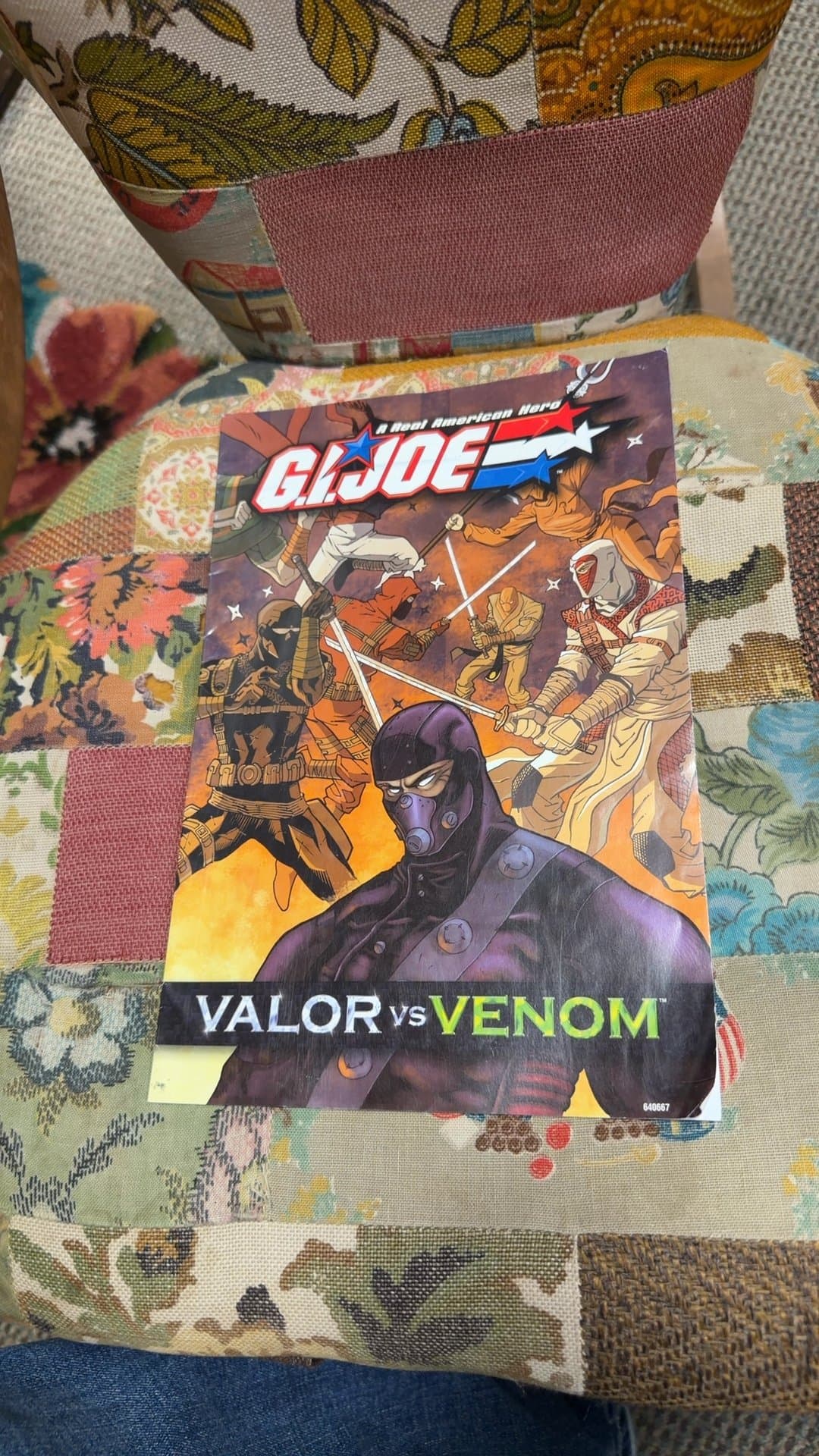 G.I. Joe Valor vs Venom Comic - Image 1