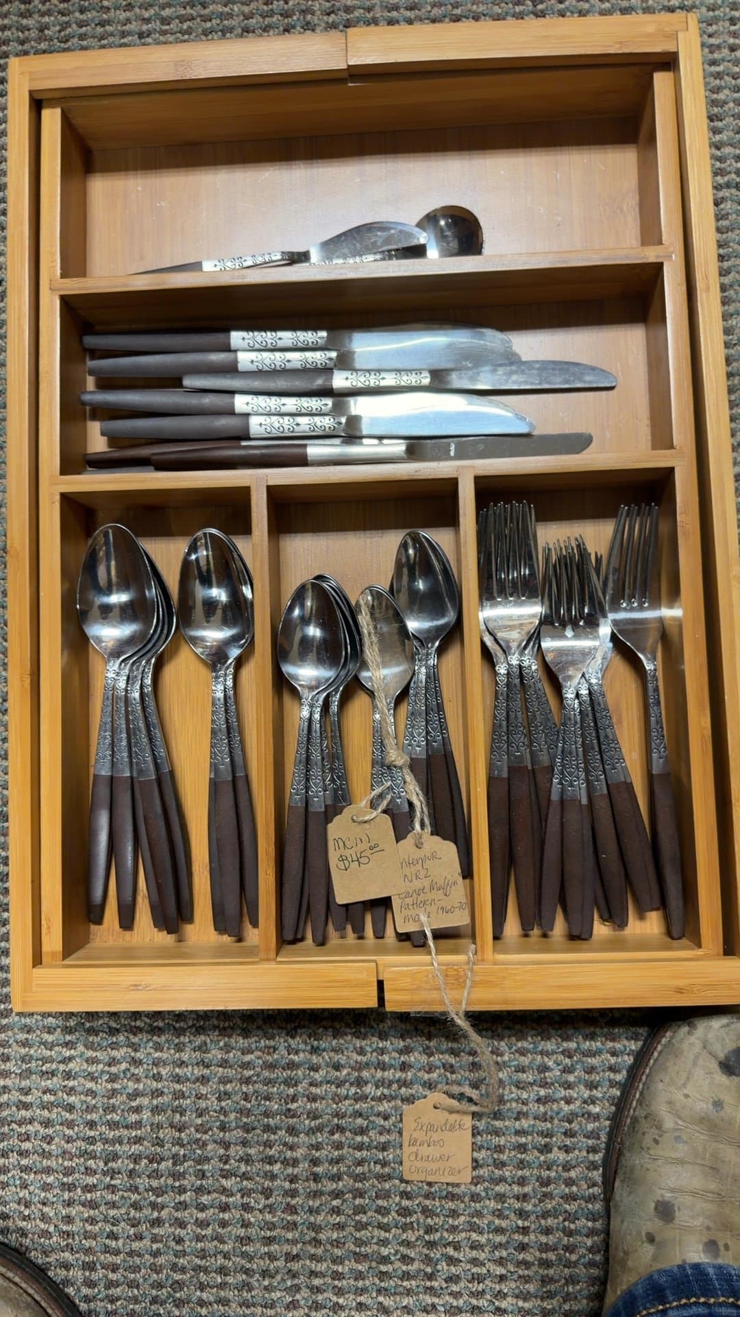 Interpur INR2 Canoe Muffin Flatware Set - Image 1