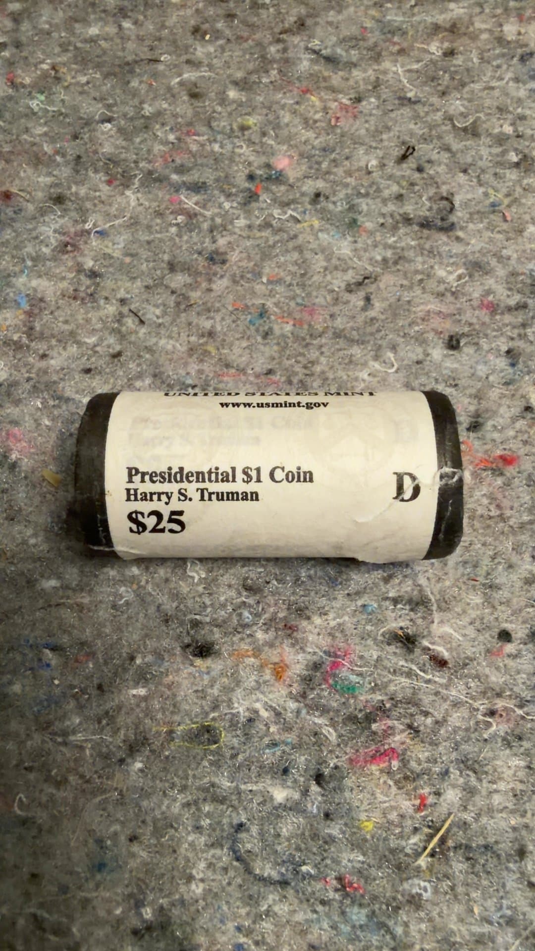 Presidential $1 Coin Roll - Harry S. Truman - Image 1