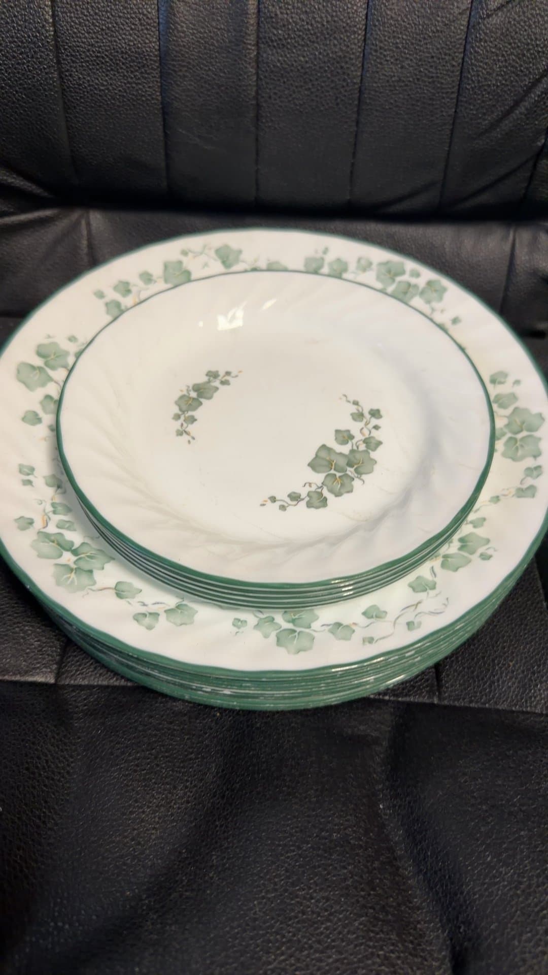 Callaway pattern Corelle- 5 salad plates, 11 dinner plates - Image 1