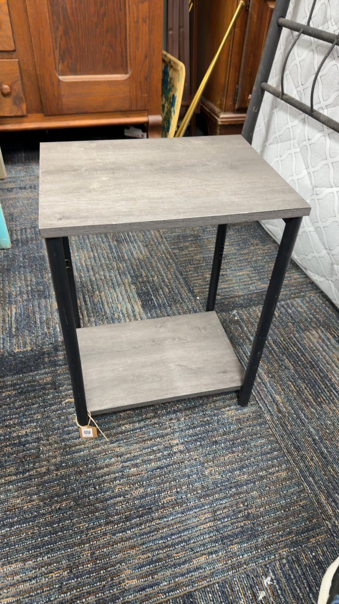 Modern Industrial End Table - Image 1