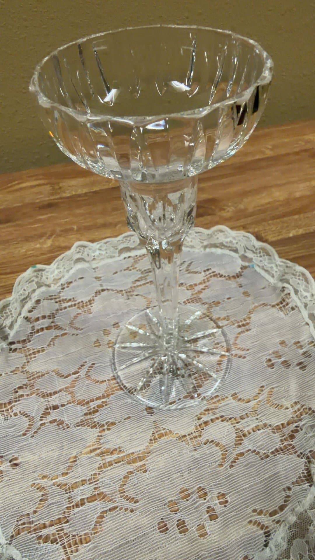 Crystal candle holder - Image 1