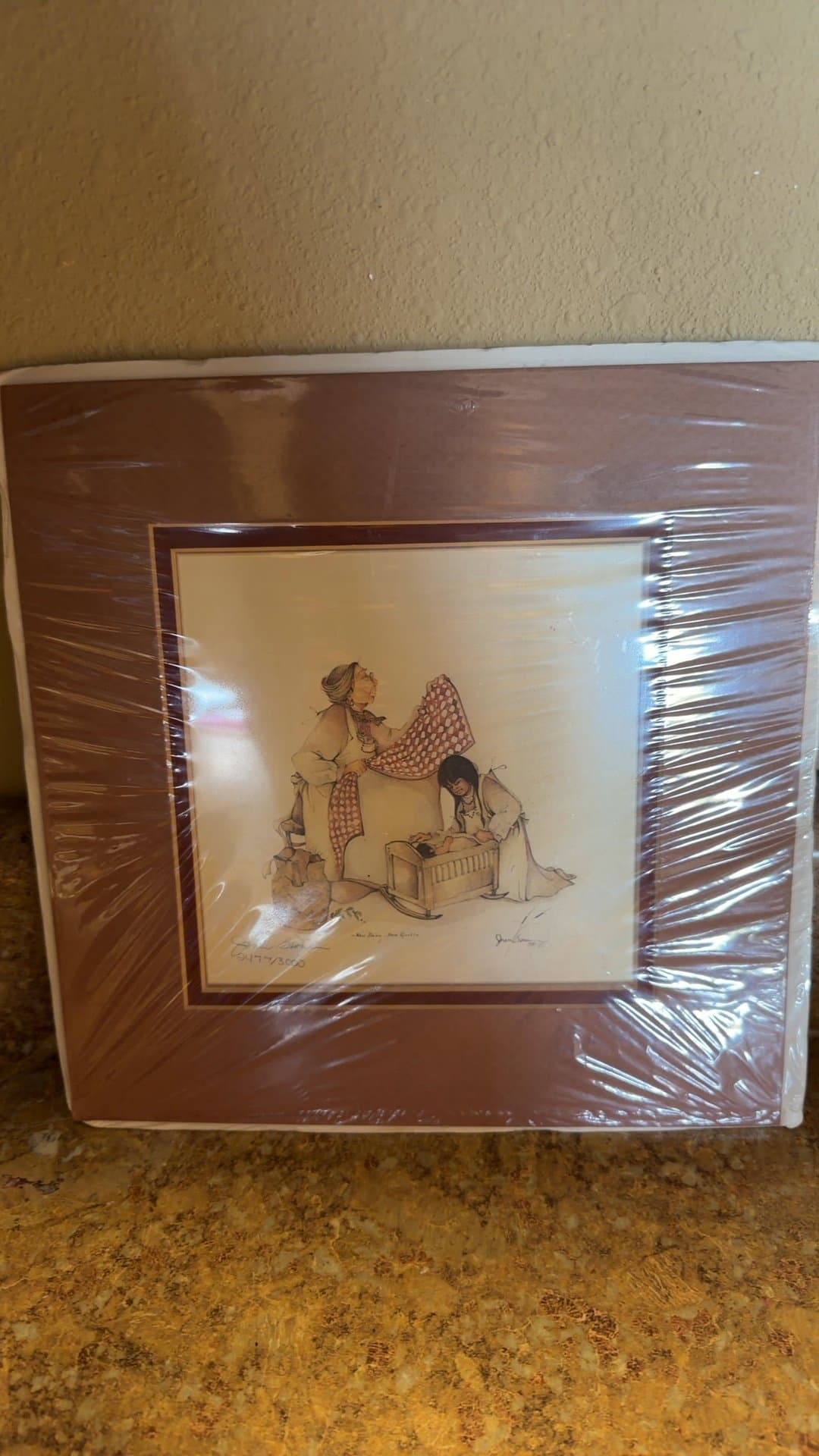 John Brown 'New Baby - New Quilt' Limited Edition Print signed an d numbered - Image 1