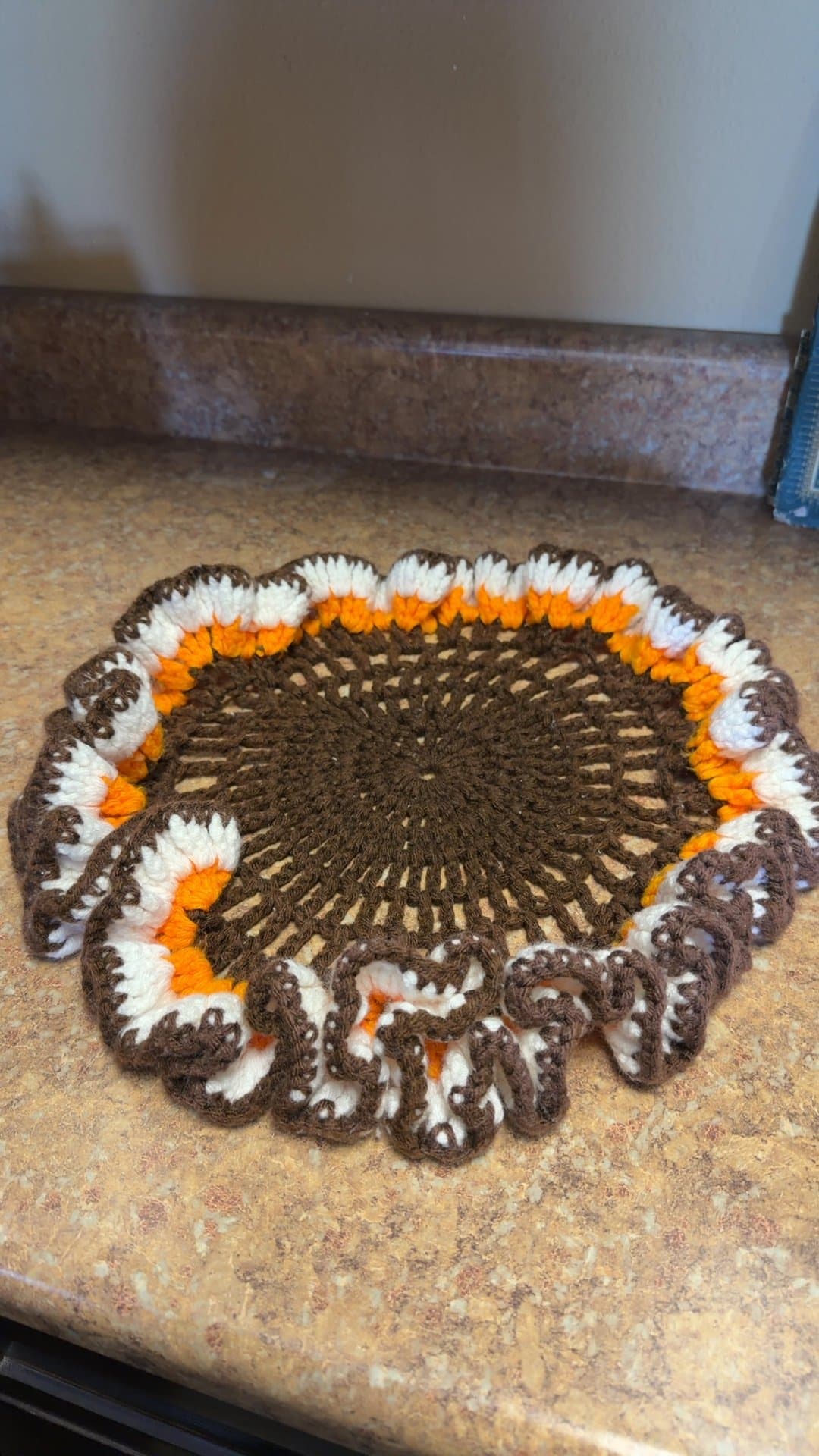 Handmade Crochet Doily - Image 1