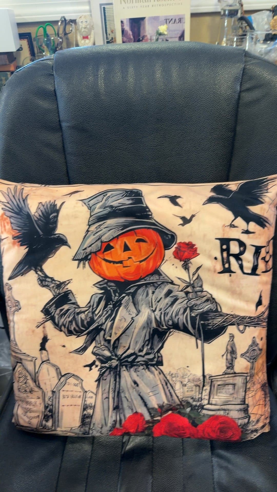Halloween Themed Decorative Cushion - Image 1