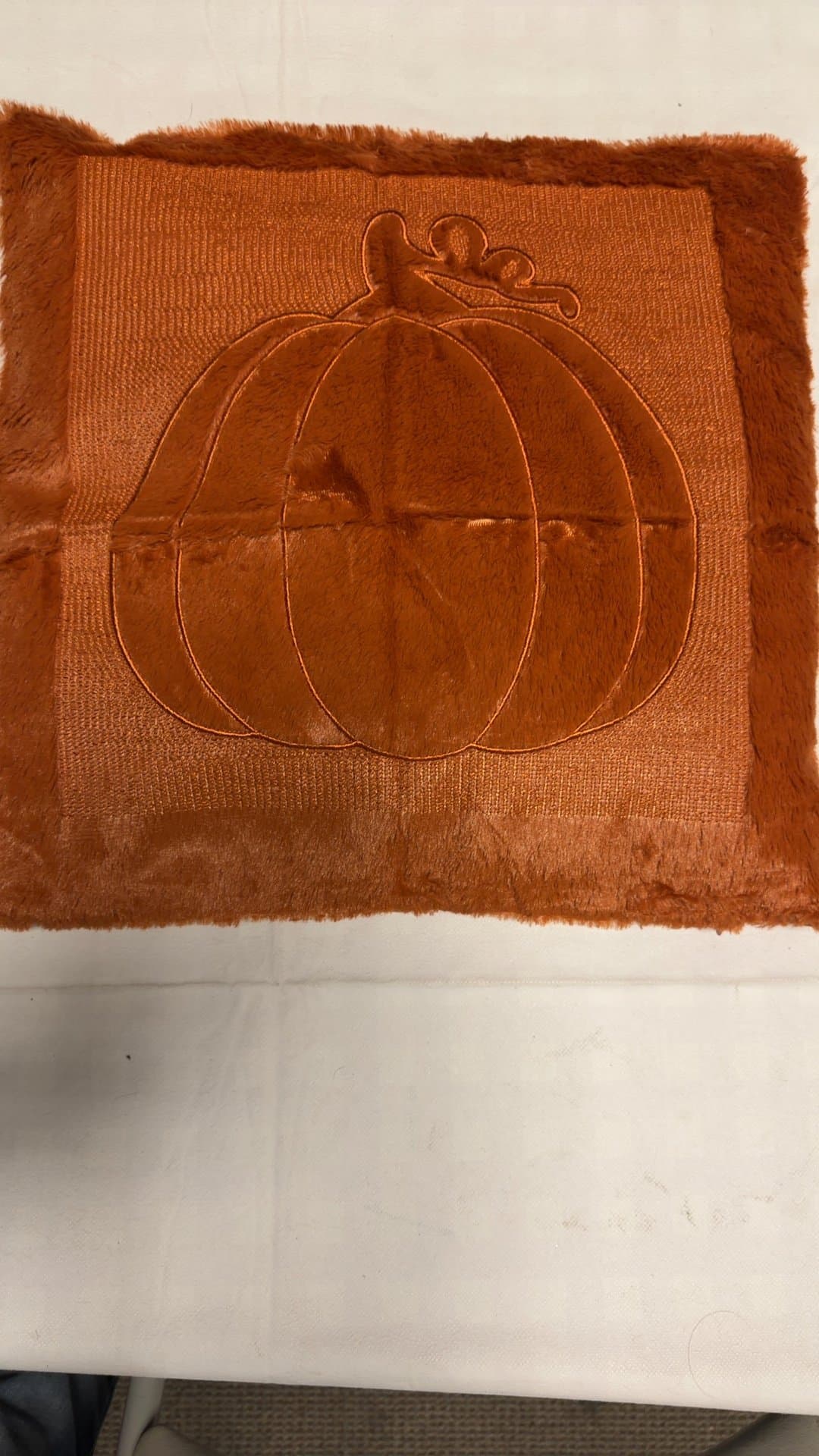 Pumpkin Design Pillow - Image 1