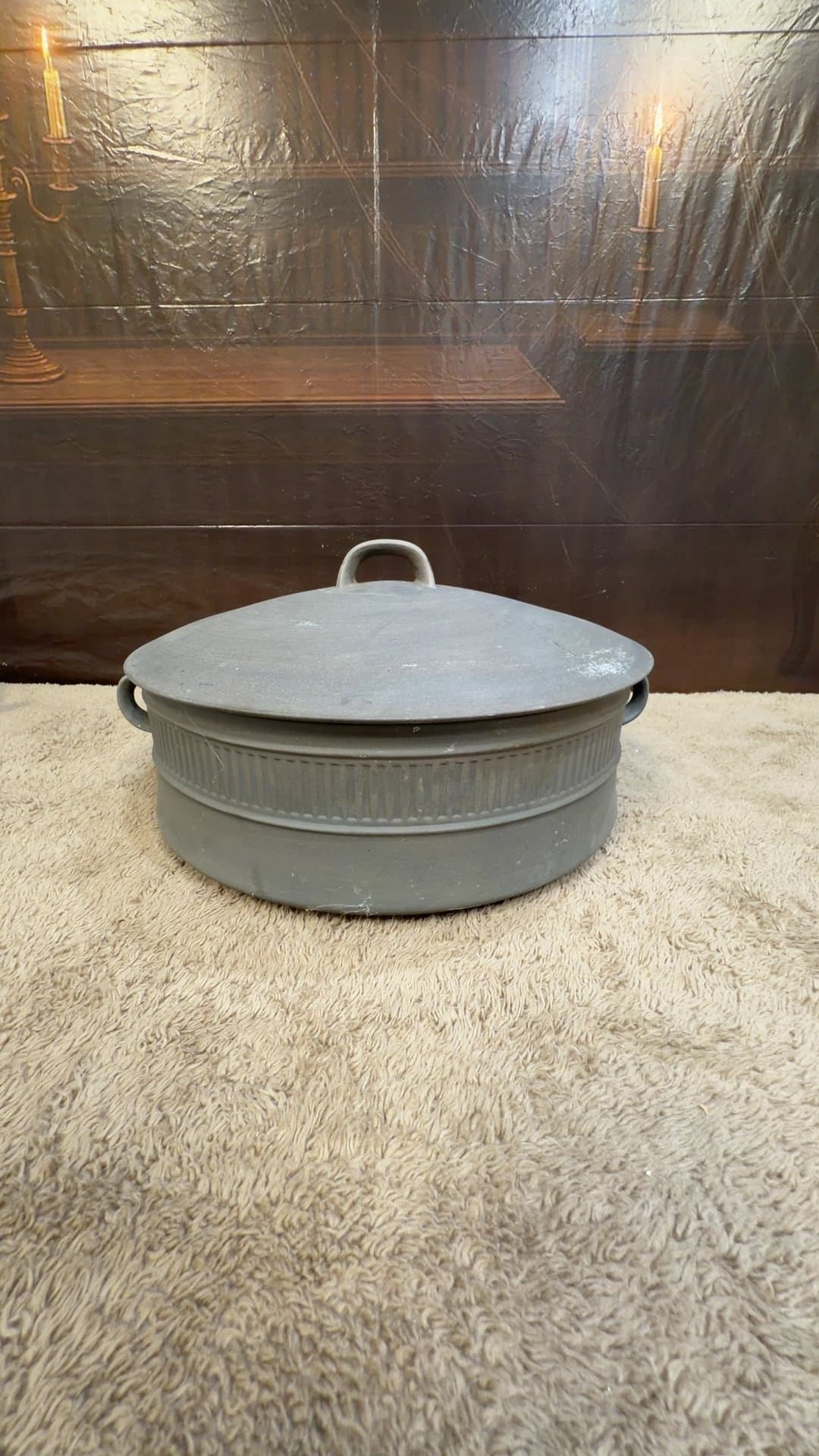 Vintage Dansk Kobenstyle Enamel Dutch Oven Casserole Dish - Image 1