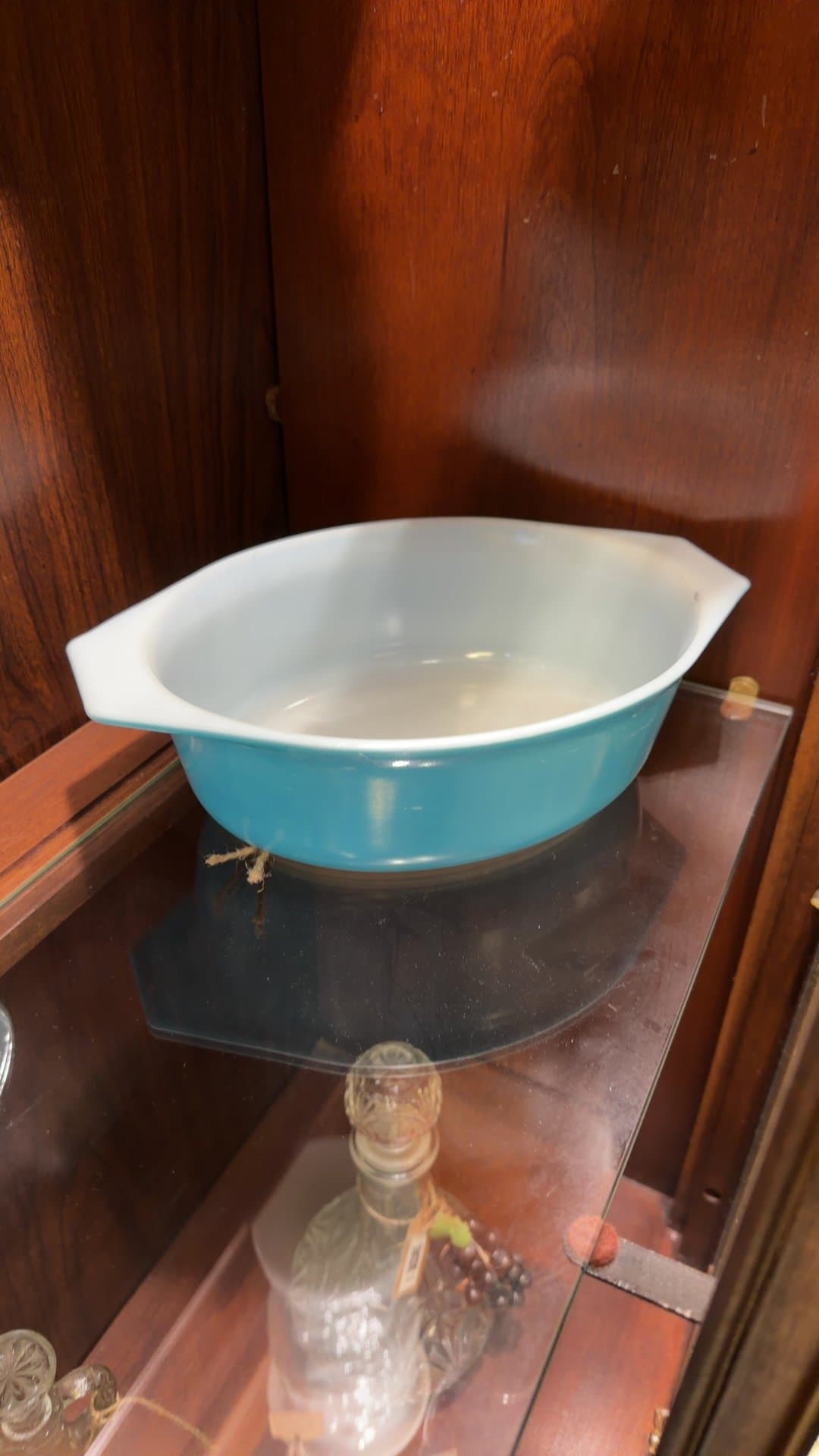 Pyrex Horizon Blue Casserole Dish - Image 1