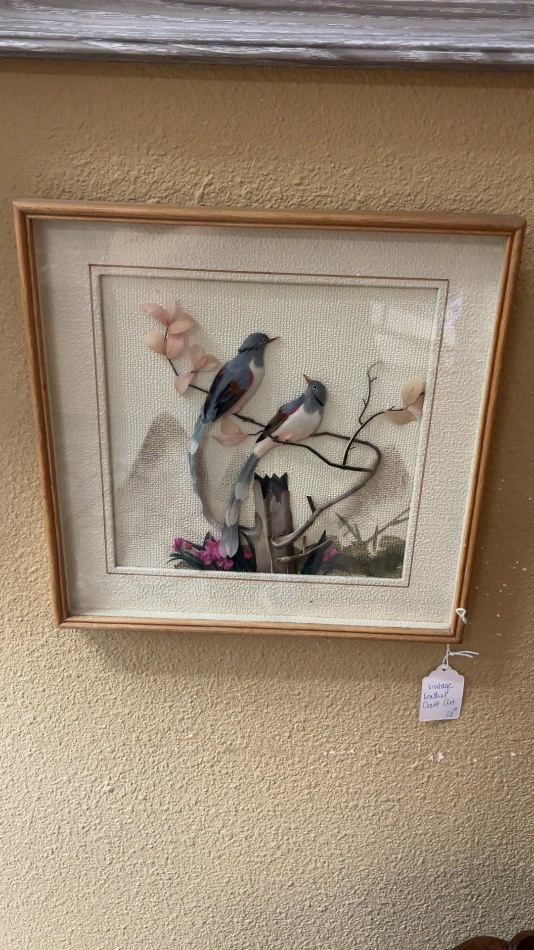 Framed 3D Bird Art - Image 1