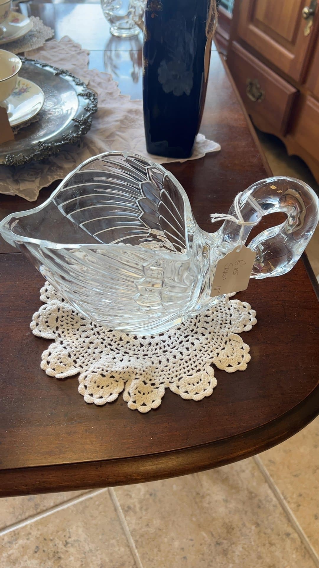 Crystal Swan Figurine - Image 1