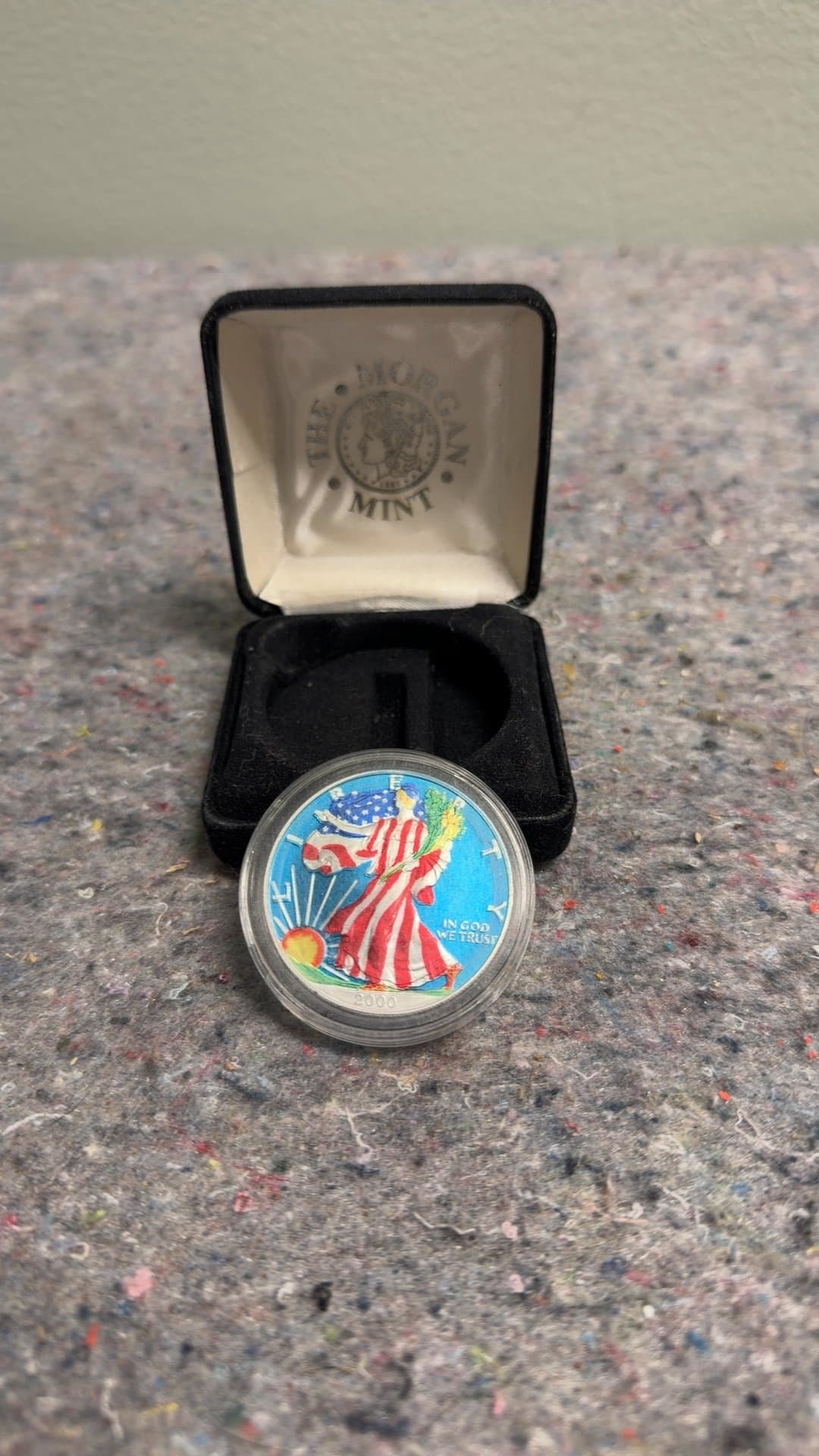 2000 American Silver Eagle Colorized Coin - Image 1