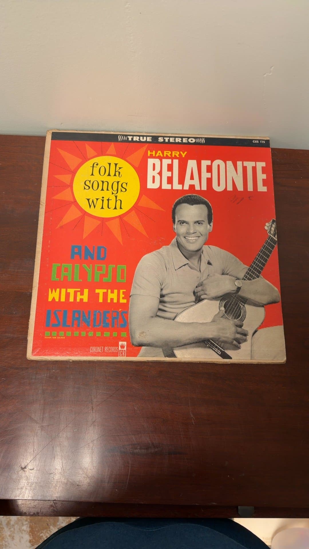 Harry Belafonte - Folk Songs with the Islanders Vinyl Record - Image 1