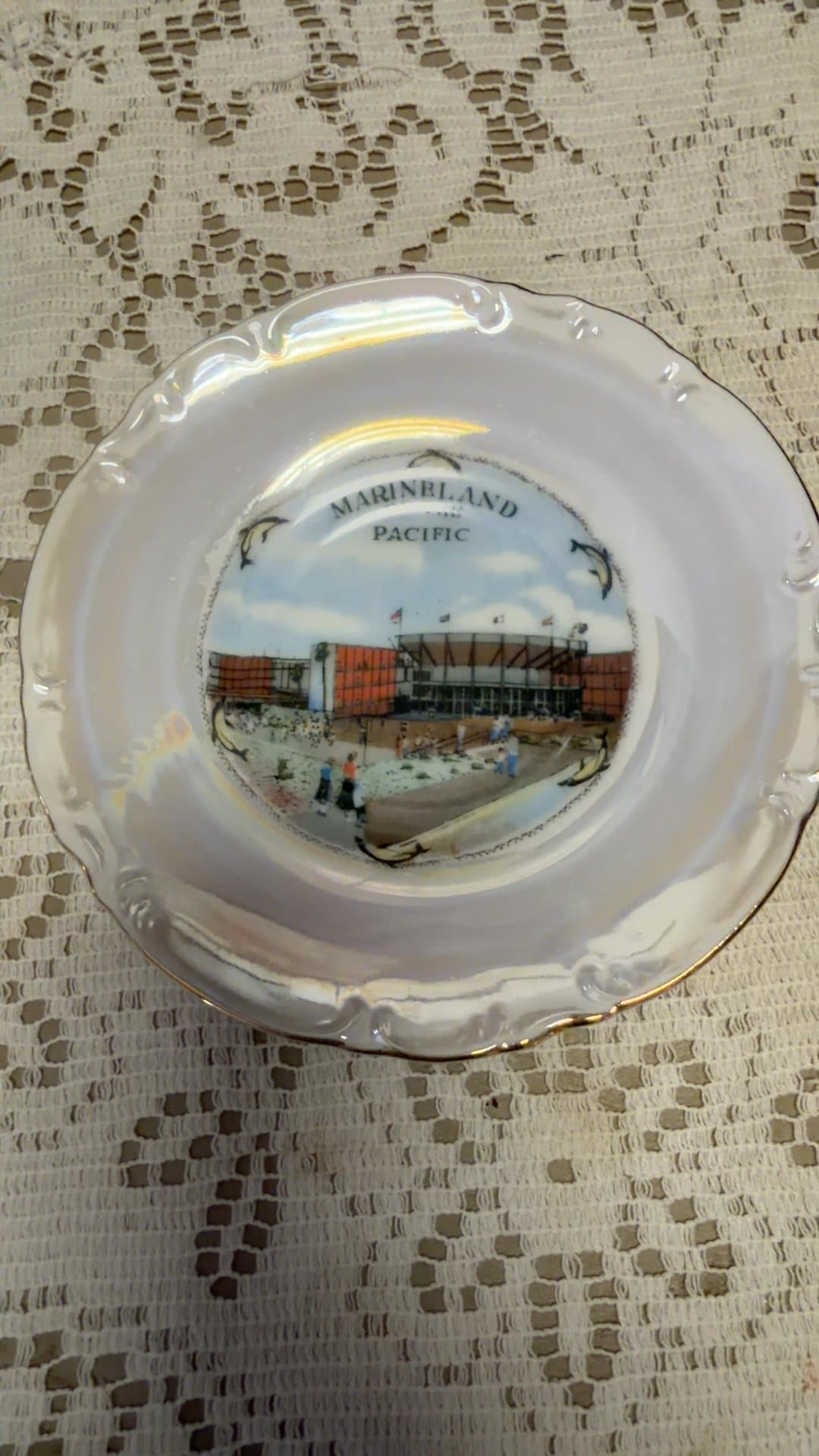 Marineland Pacific Souvenir Plate - Image 1
