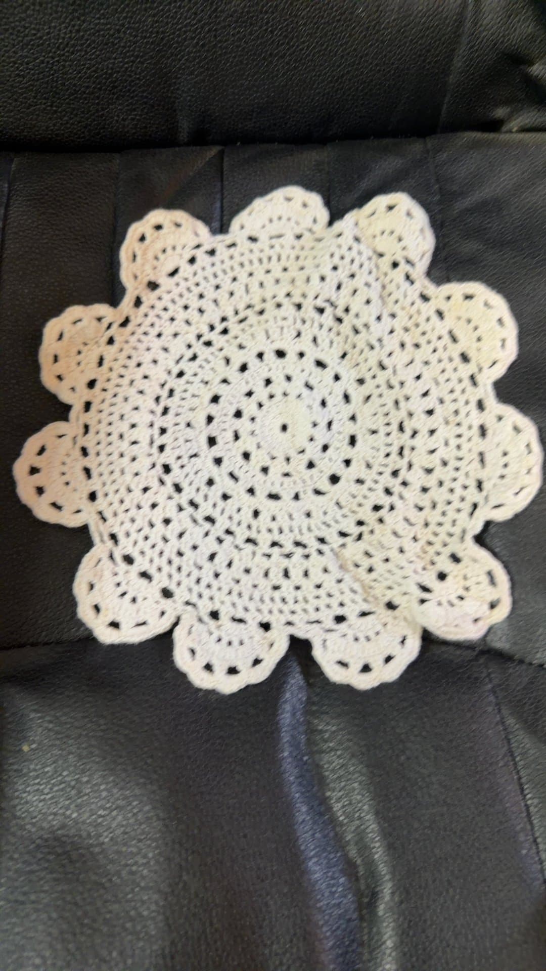 Handmade Crochet Doily - Image 1