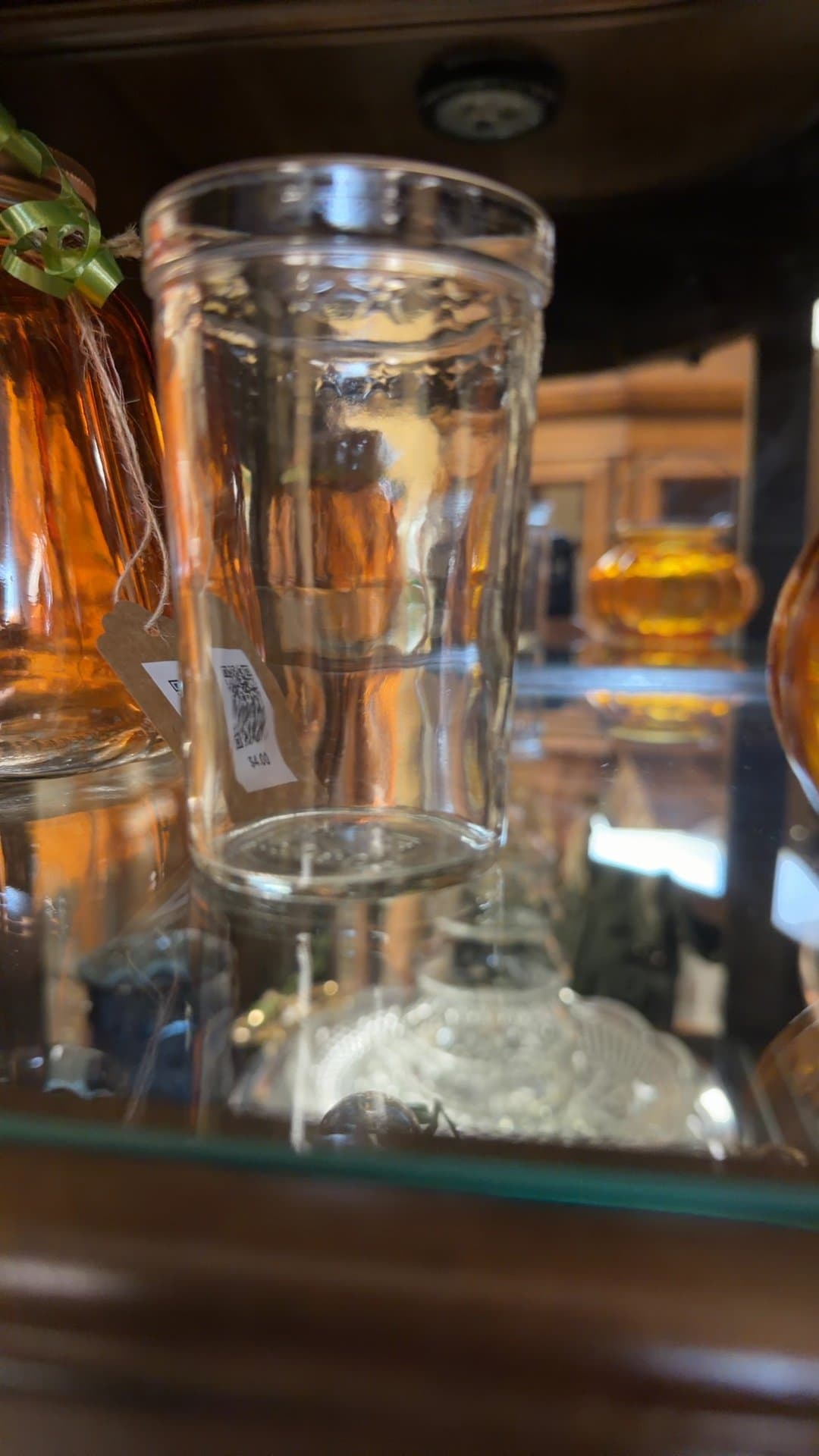 Clear Glass Tumbler - Image 1