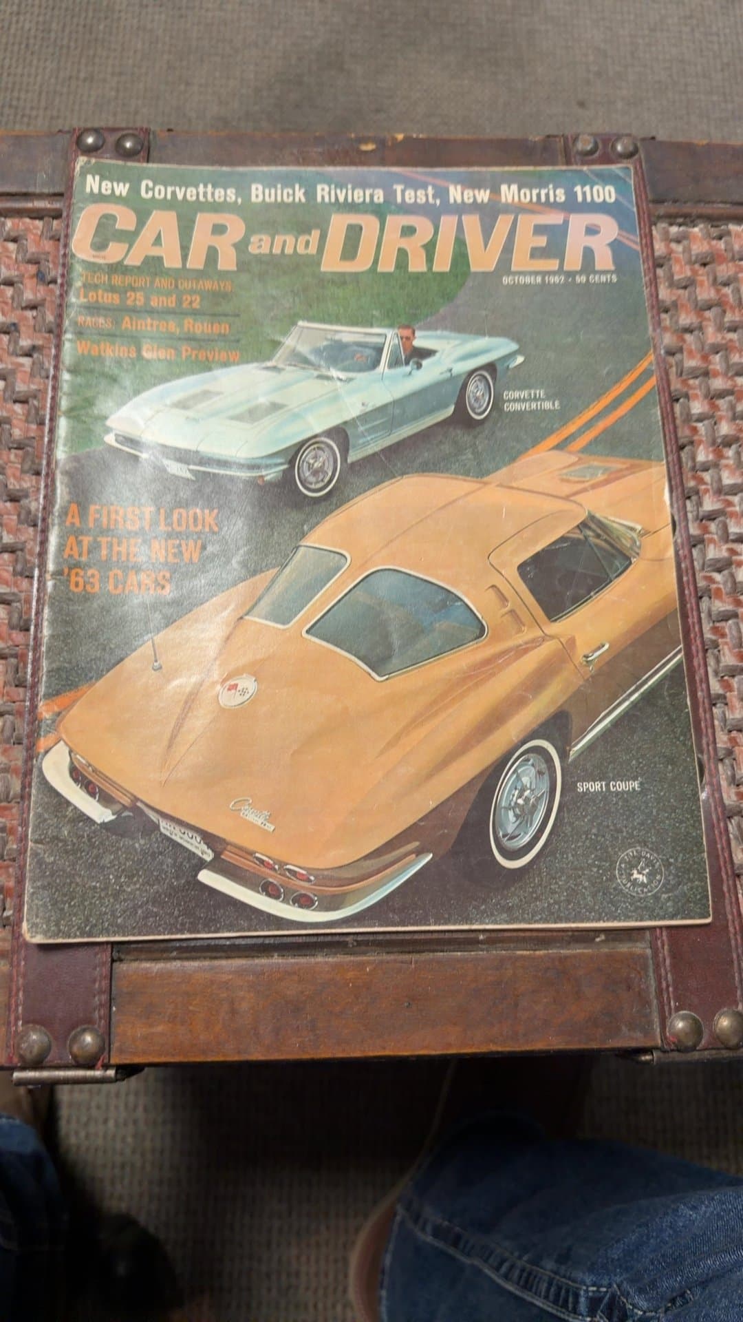 Car and Driver Magazine October 1962 Issue - Image 1