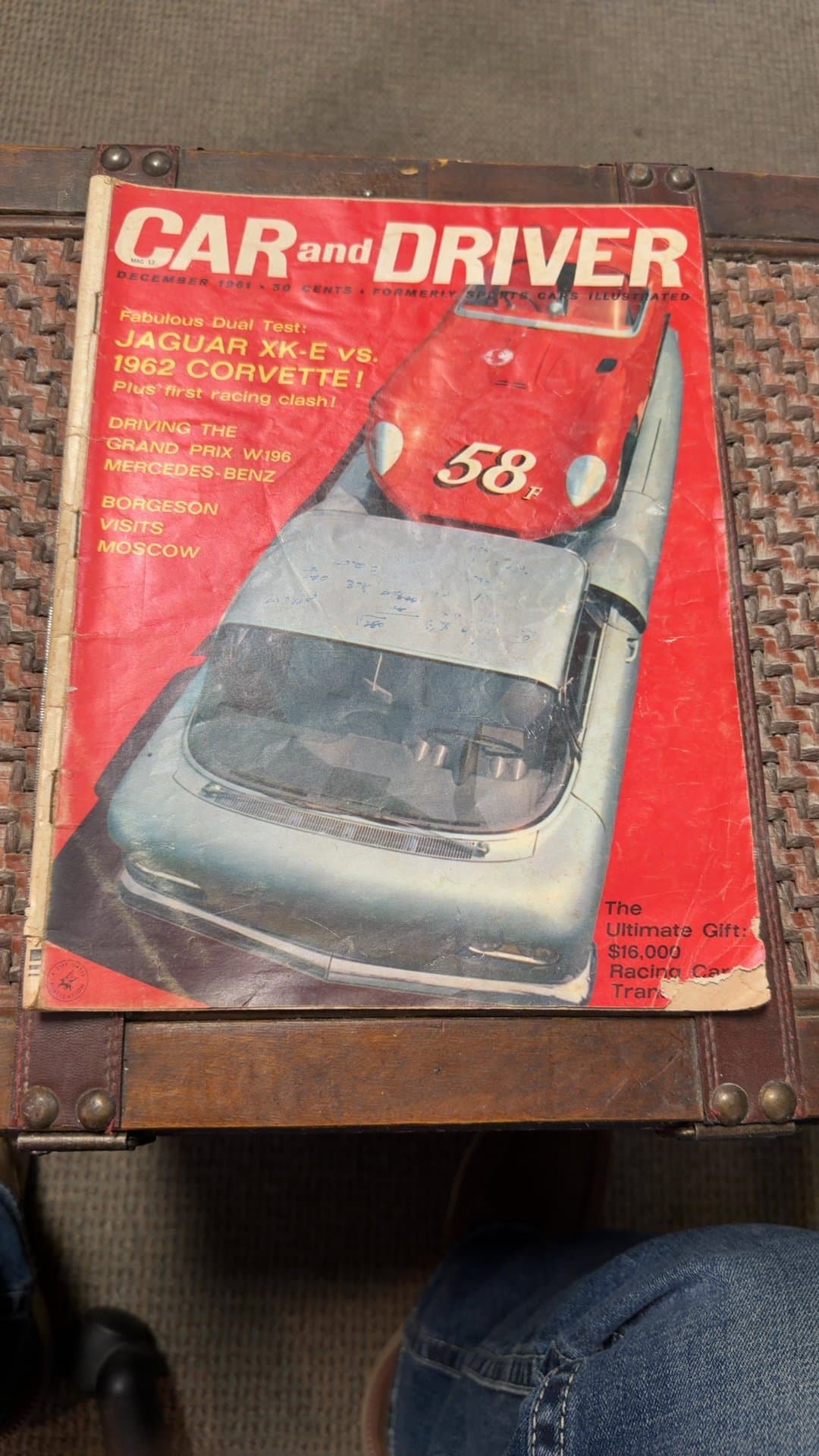 Car and Driver Magazine December 1961 Issue - Image 1