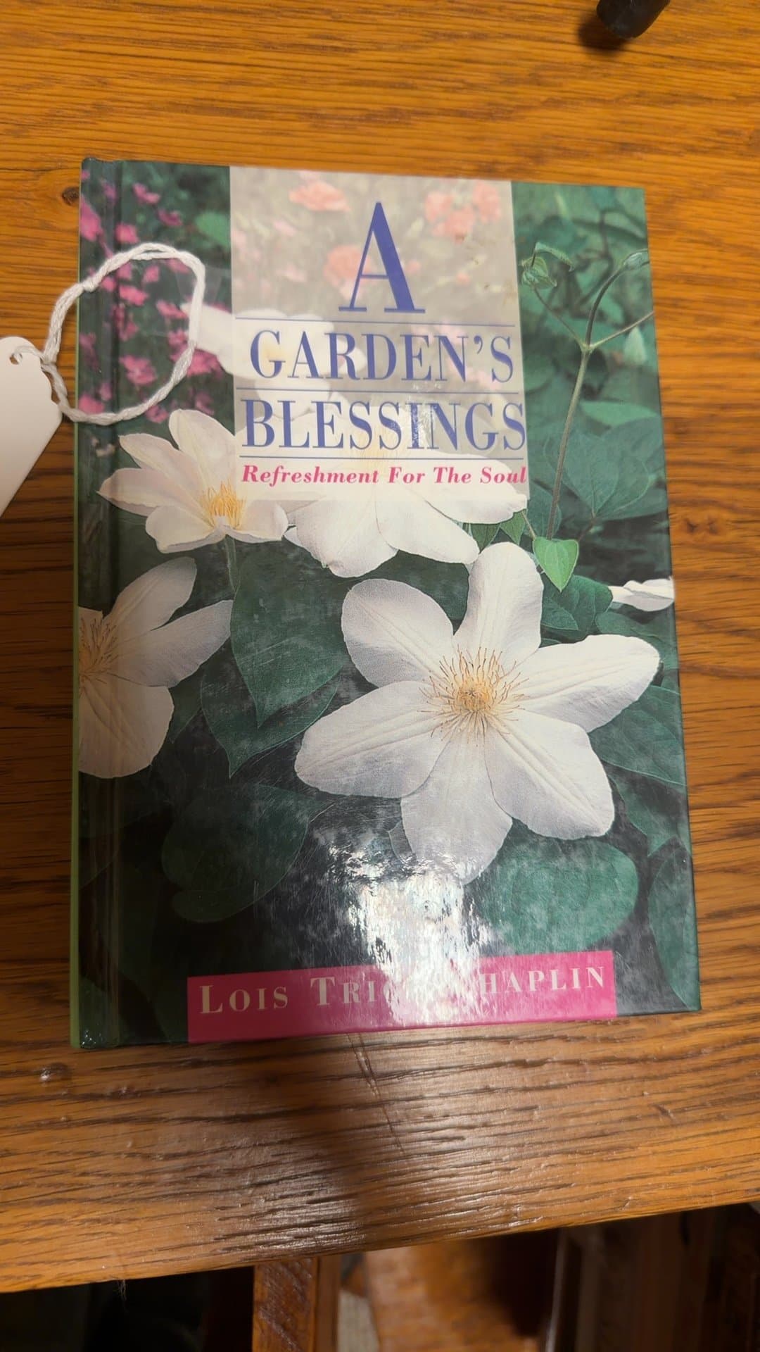 A Garden's Blessings: Refreshment For The Soul by Lois Trigg Chaplin - Image 1