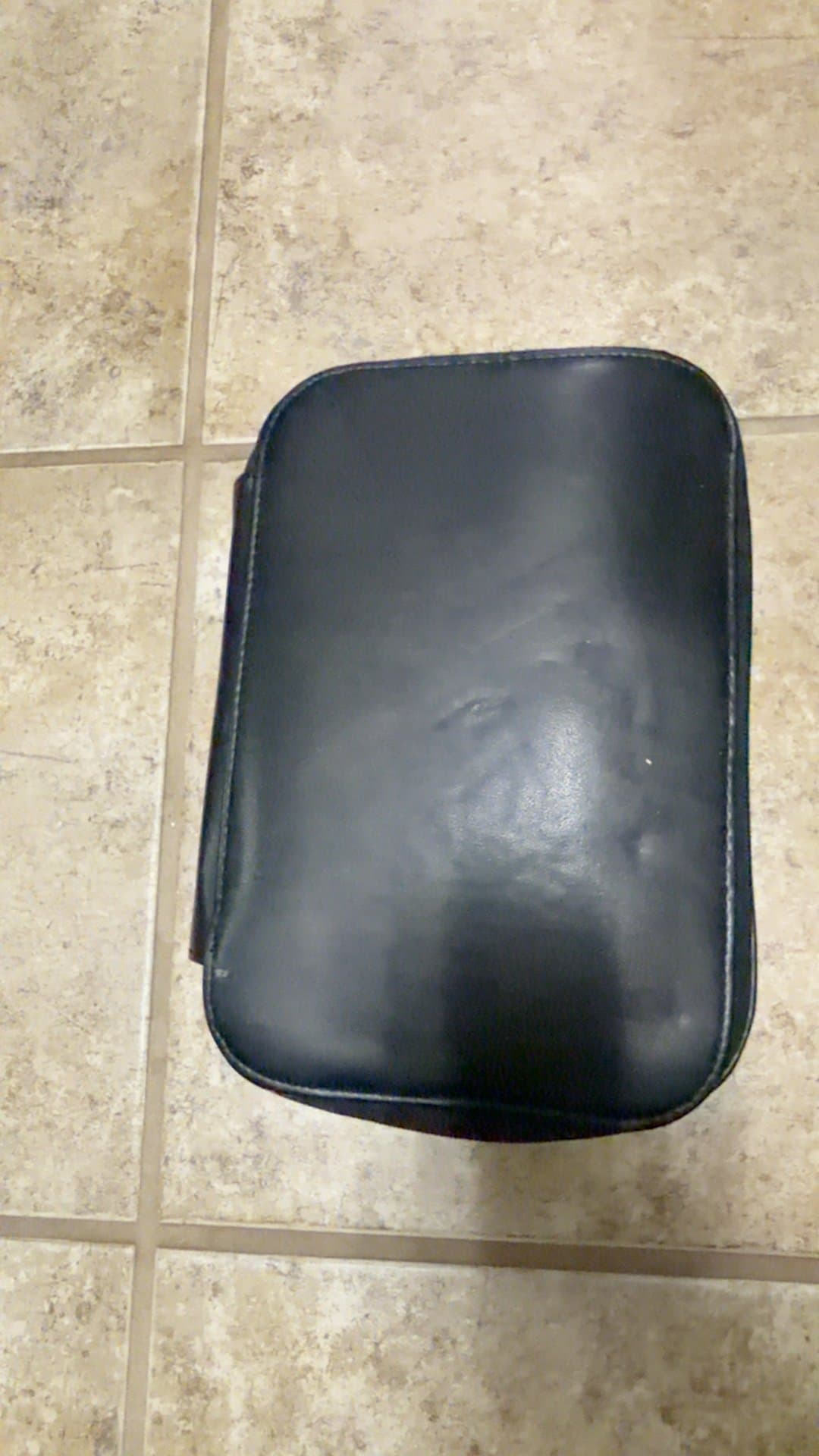 Kiwi Travel Shoe Shine and Grooming Kit in Leather Case - Image 1