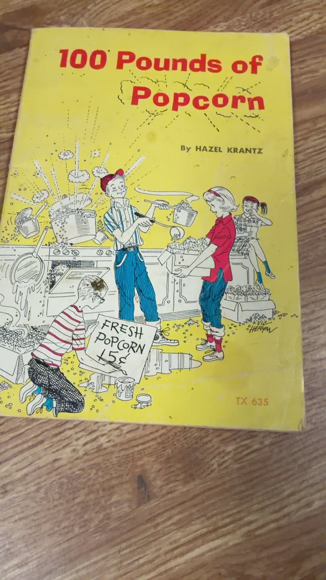 100 Pounds of Popcorn by Hazel Krantz - Image 1