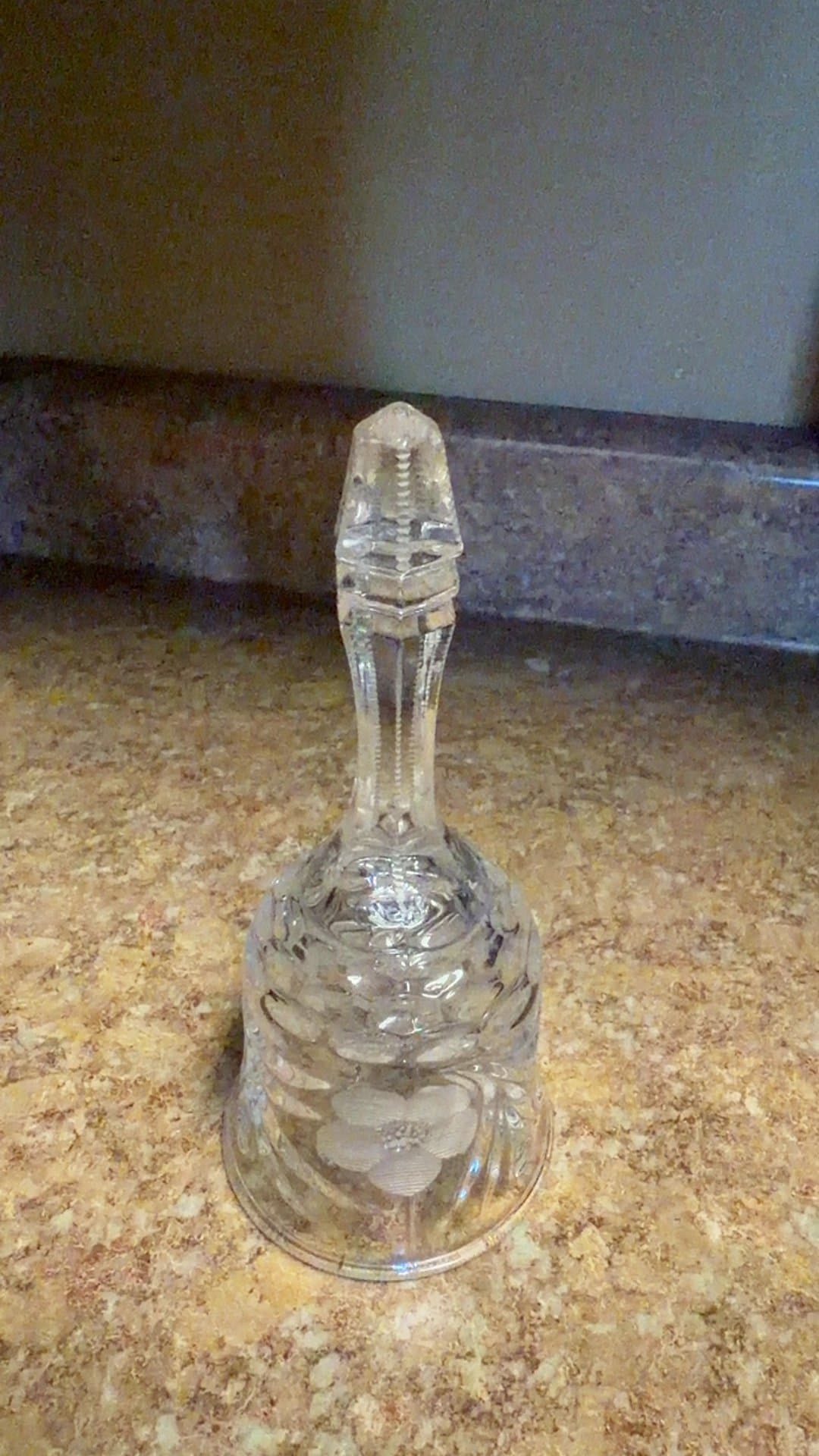 Crystal Glass Bell - Image 1