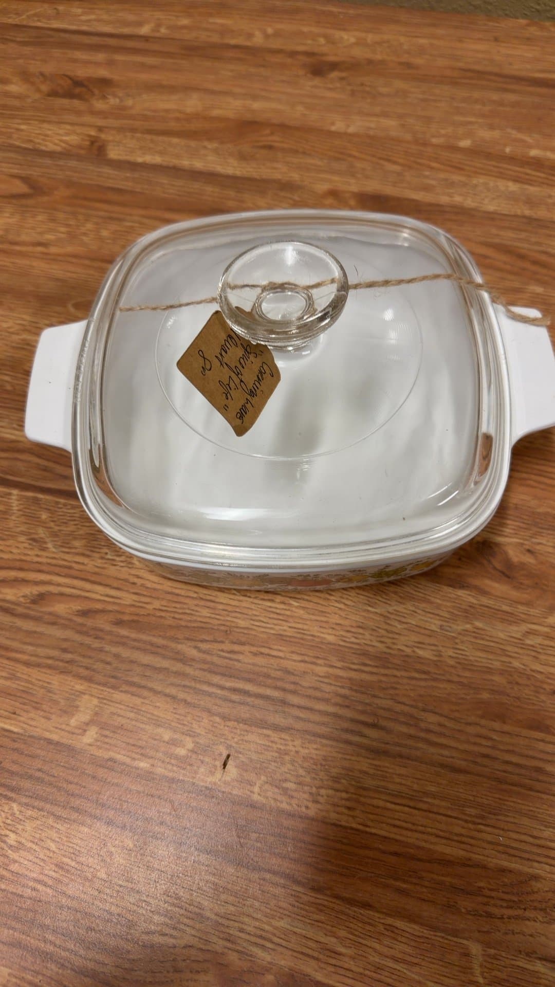 Corning Ware Spice of Life 1 Quart Casserole Dish - Image 1