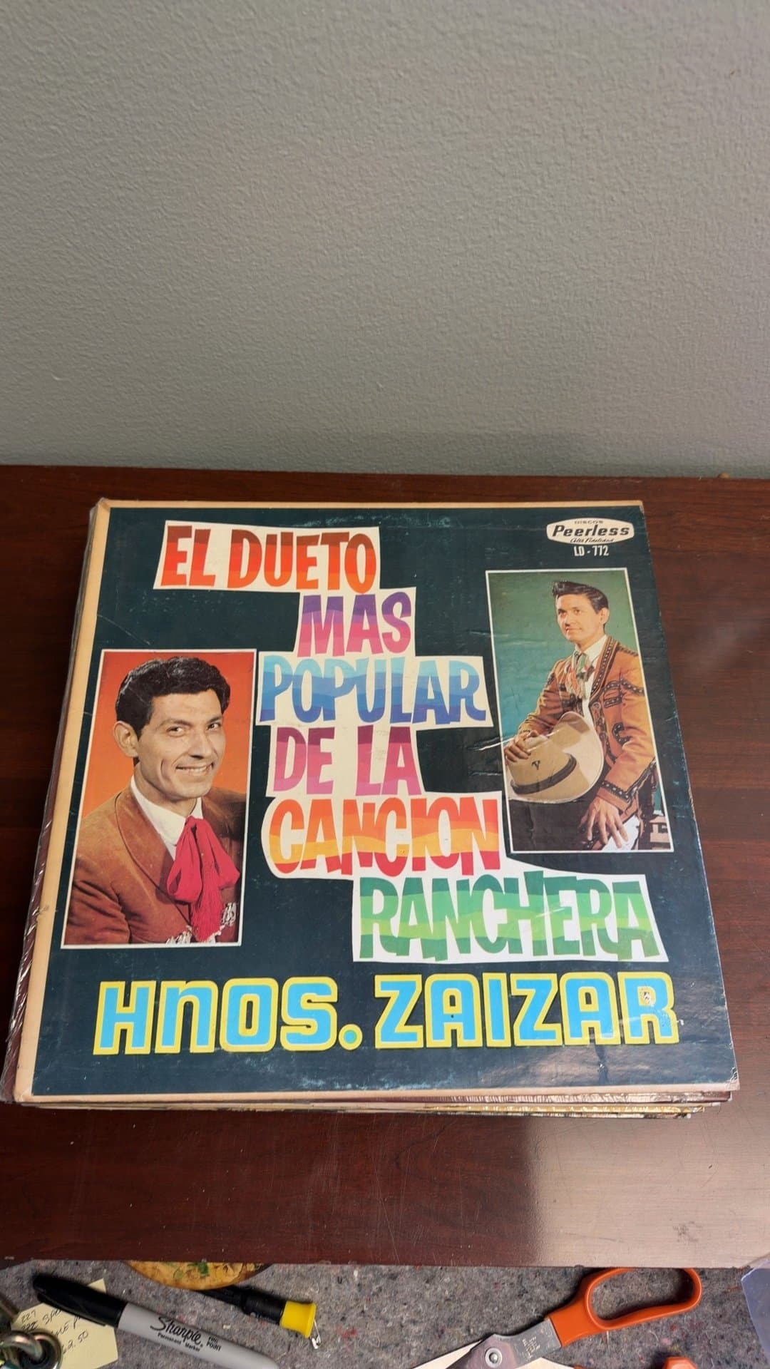 El Dueto Más Popular de la Canción Ranchera Vinyl Record by Hnos. Zaizar - Image 1
