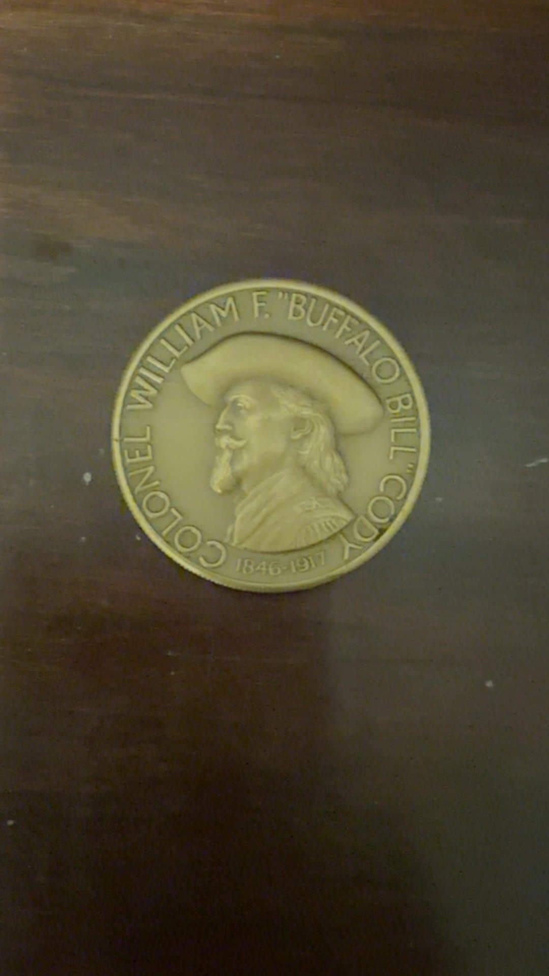 Colonel William F. 'Buffalo Bill' Cody Commemorative Coin - Image 1