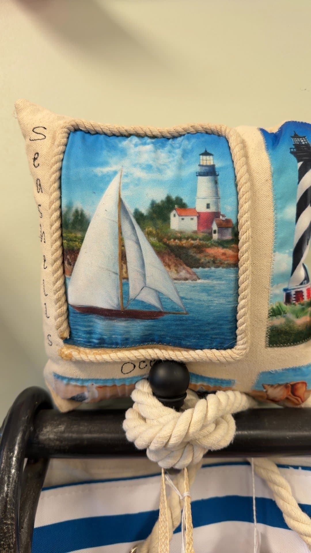 Seaside Theme Decorative Pillow - Image 1
