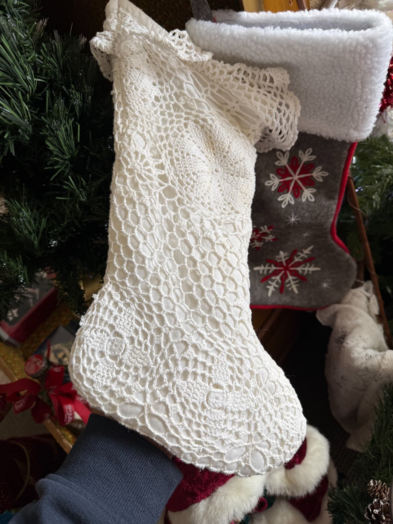 Crochet Christmas Stocking - Image 1