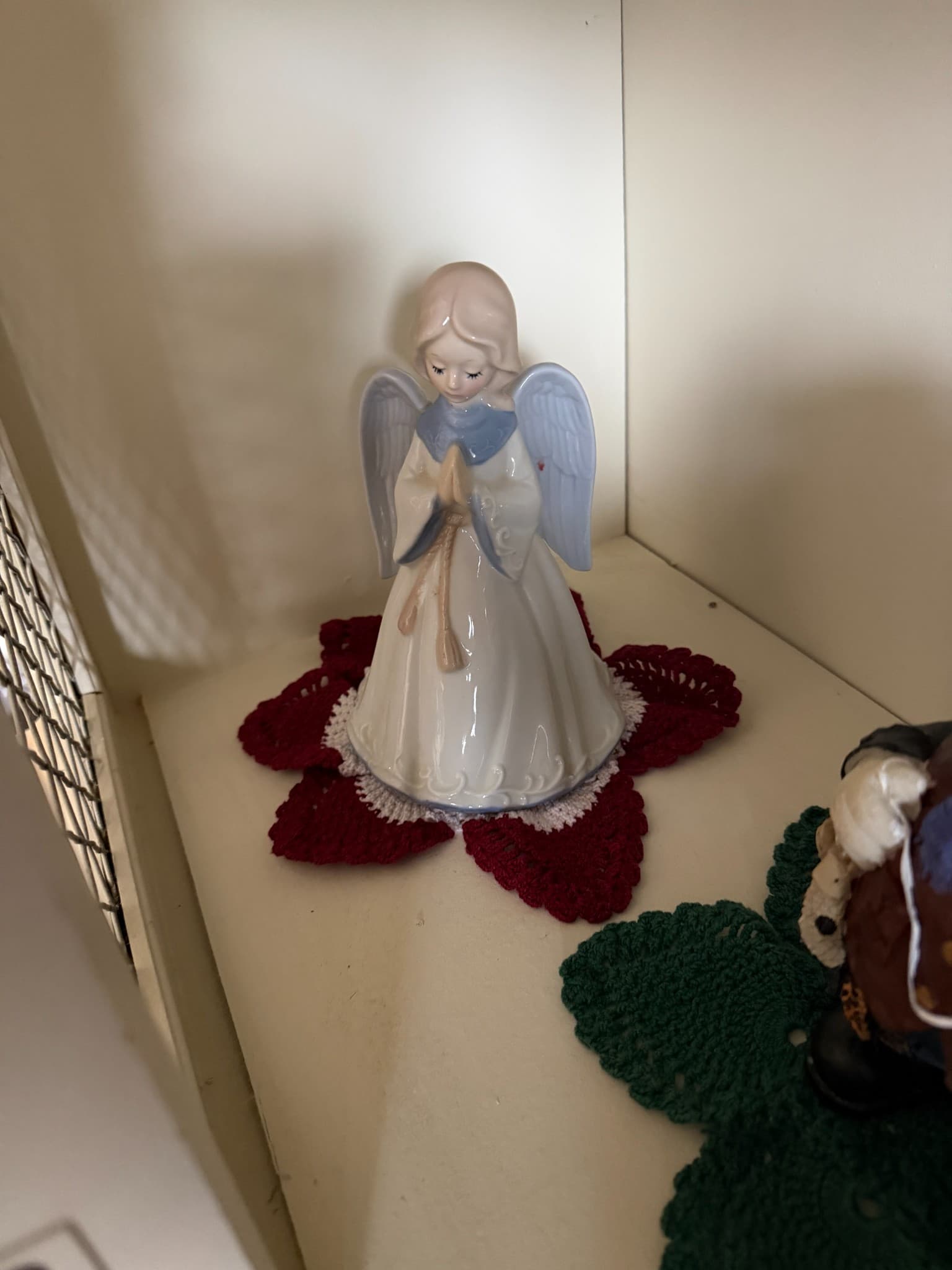 Porcelain Angel Figurine - Image 1
