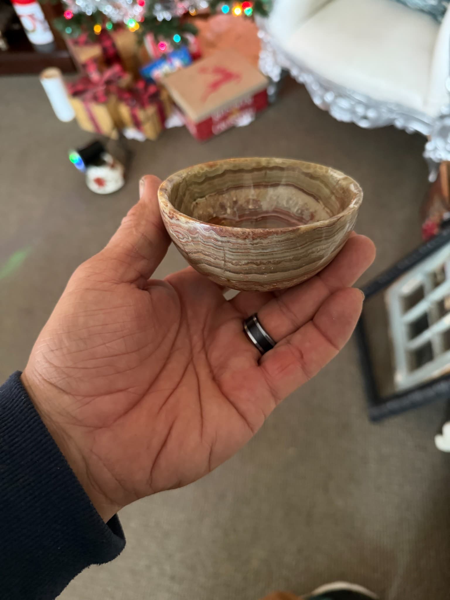 Small Onyx Decorative Bowl - Image 1