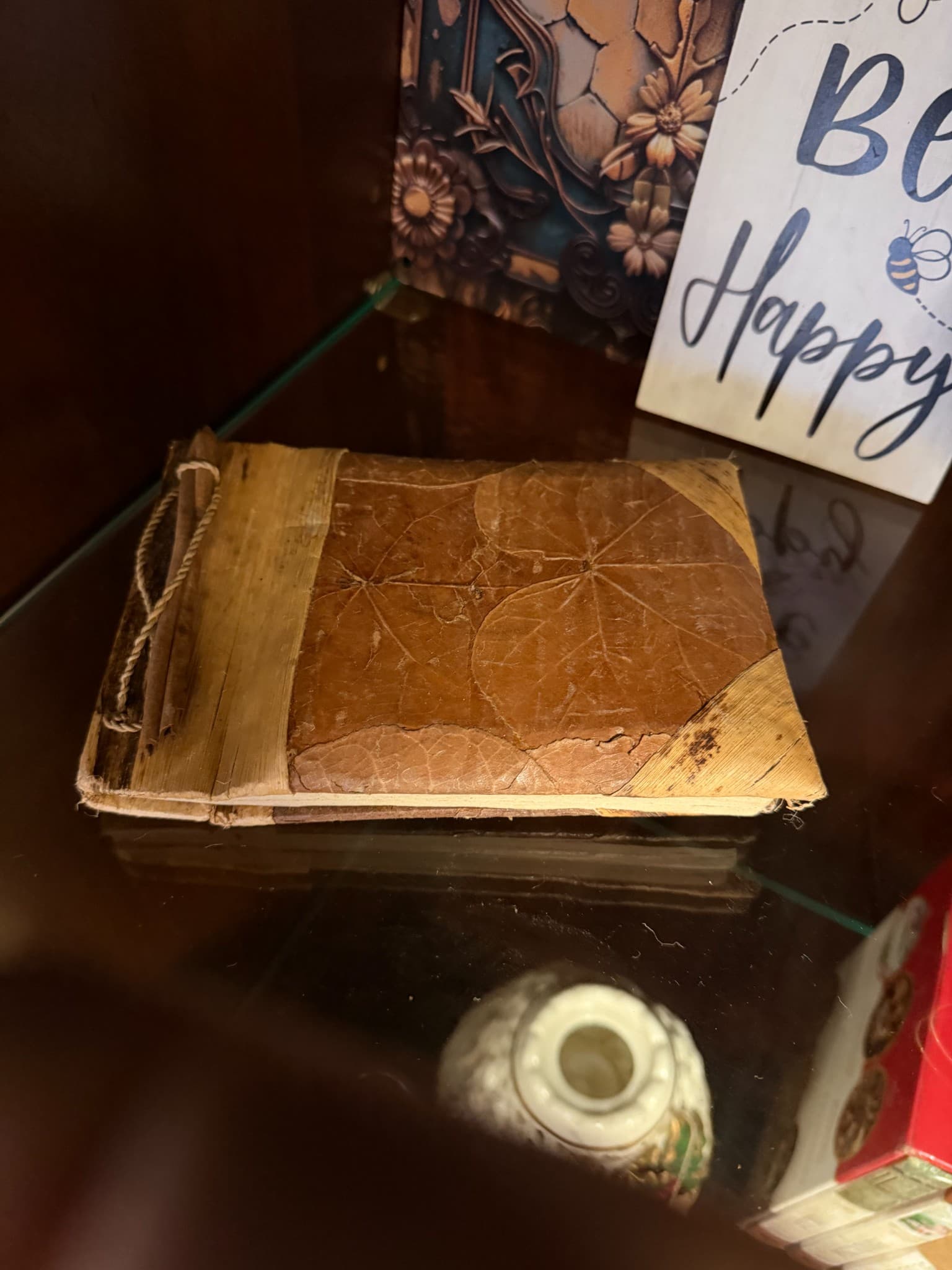 Vintage Handmade Photo Album - Image 1