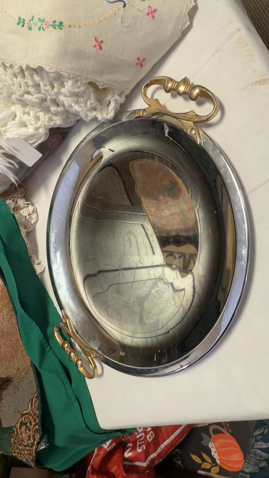 Kromex Serving Tray - Image 1